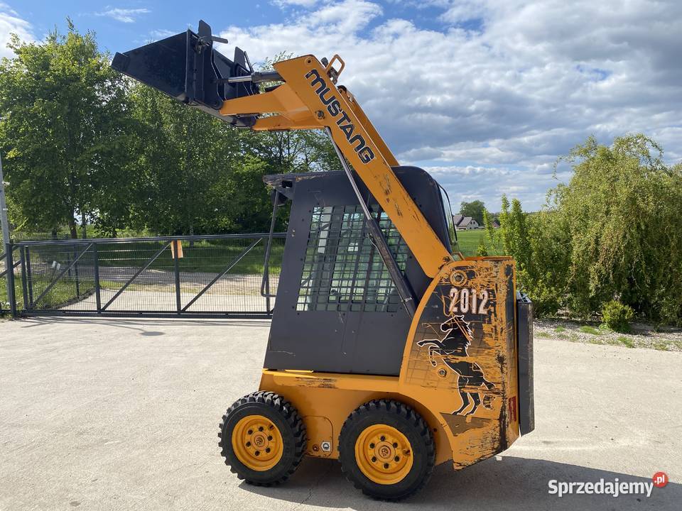 ŁADOWARKA MUSTANG 2012 KROKODYL ŁYŻKA thomas jcb Lubawa sprzedam