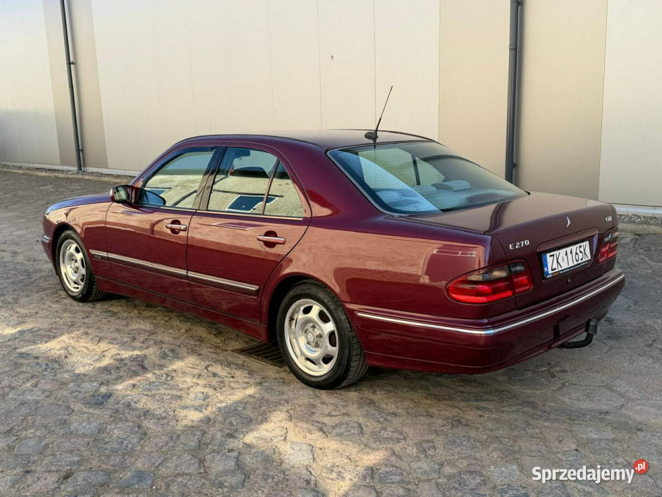Mercedes E 270 E270 CDI Automat Klima Sedan 345039km Mercedes-Benz Samochody osobowe Koszalin