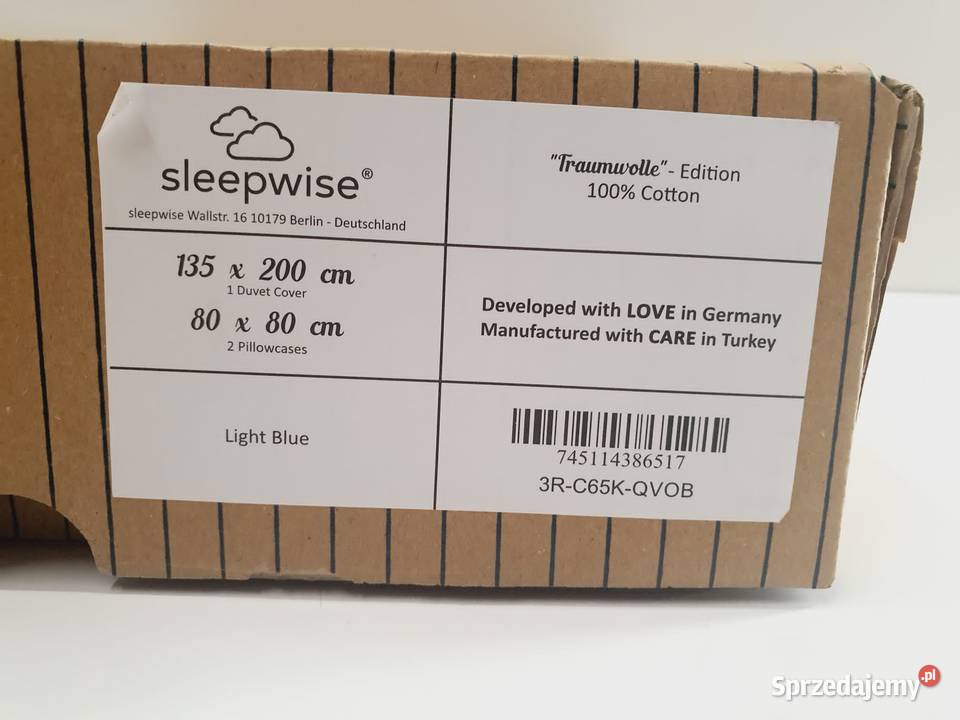 SLEEPWISE Traumwolle pościel flanelowa Częstochowa