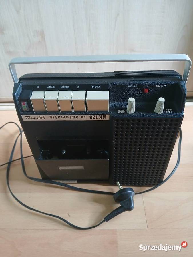 Magnetofon kasetowy Unitra MK125 z lat 70 tych Kraków