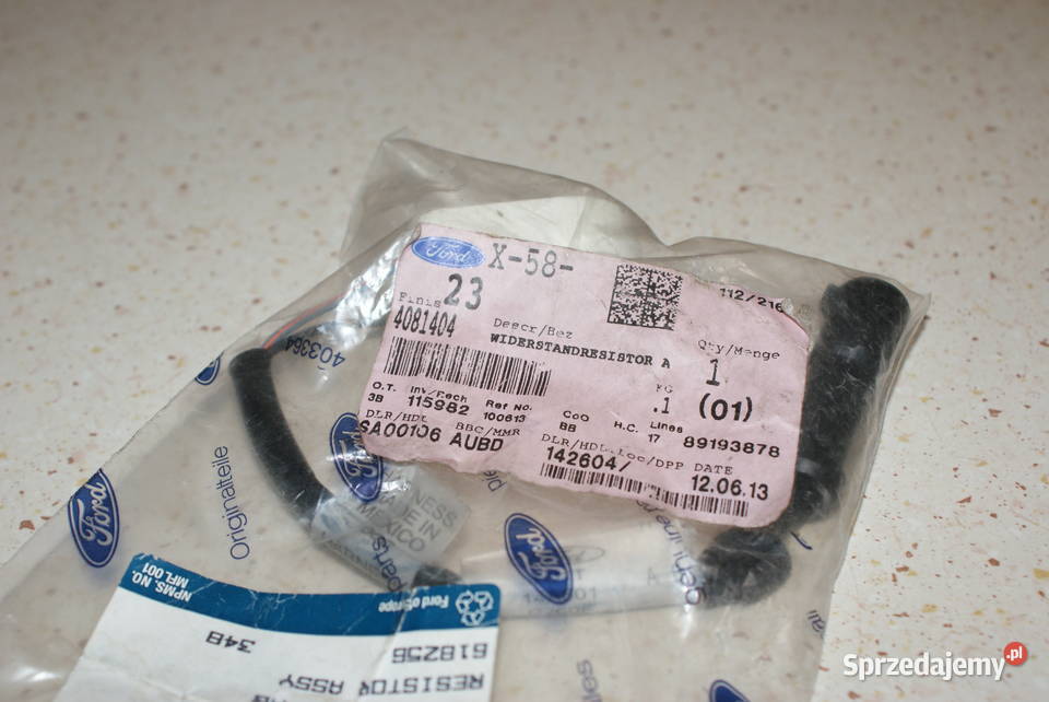 FORD 4081404 REZYSTOR Resistor Assy