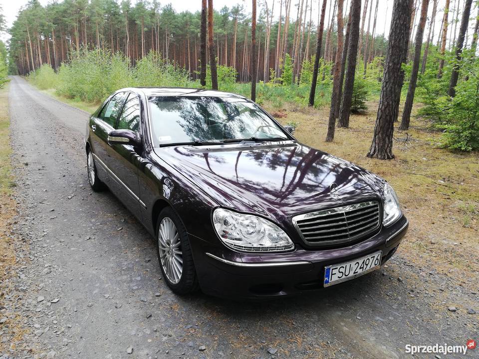 Mercedes S320 w220 zadbany okazja 333000km Rzepin