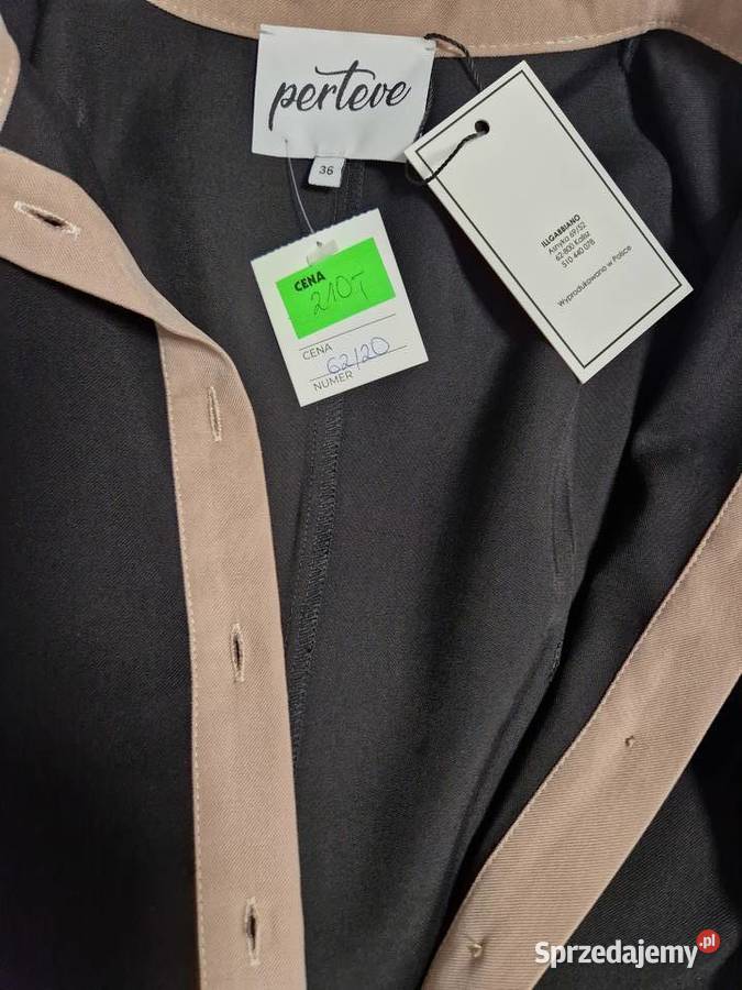 Elegancka klasyczna sukienka marki Perteve Nowogard sprzedam
