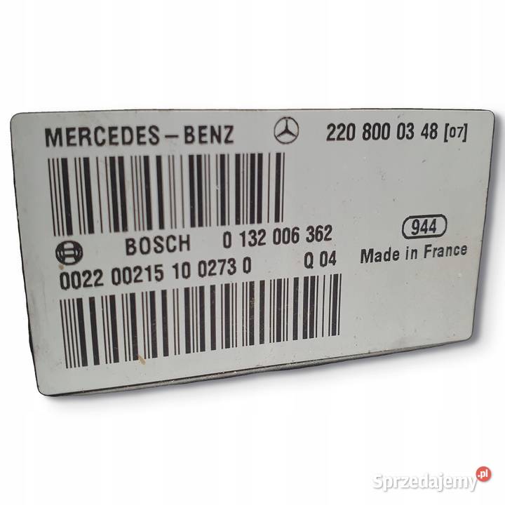 POMPKA CENTRALNEGO ZAMKA Mercedes klasy S W220 Centralne zamki Chełm