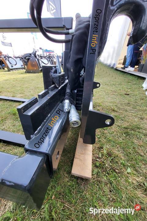 Obrotnica do palet 2000 widły 12m nieuszkodzony Gliwice
