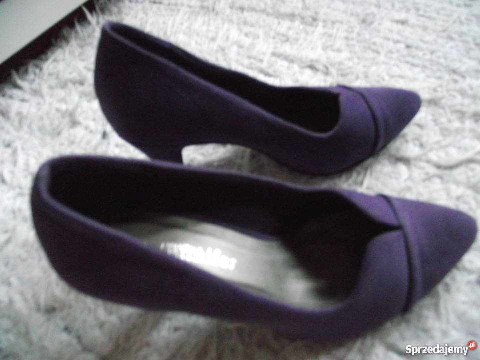 JENNIFER ZAMSZOWE SZPILKI W KOLORZE LAWENDY r 36 wielkopolskie Piła