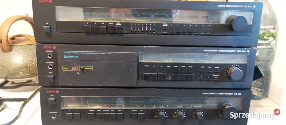 Magnetofon stereofoniczny szuflada MDS442 Unitra Białystok
