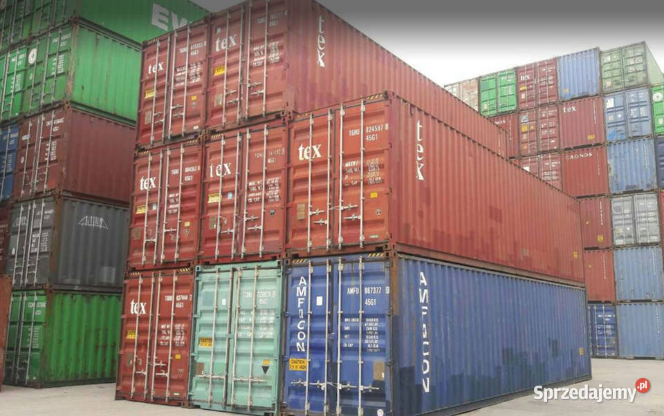 Kontener morski magazynowy chłodnia kontenery