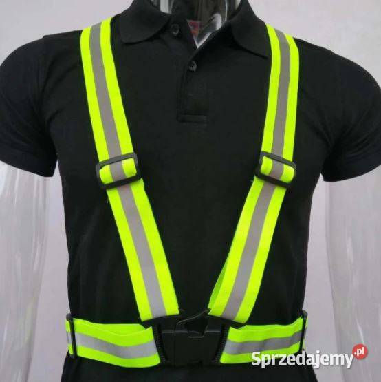 Szelki odblaskowe ostrzegawcze