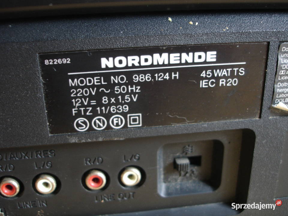 Radiomagnetofon NORDMENDE 5694