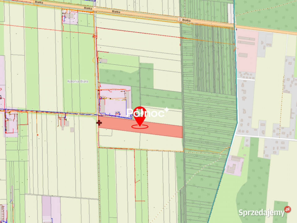 Działka przemysłowa w Białej Podlaskiej
