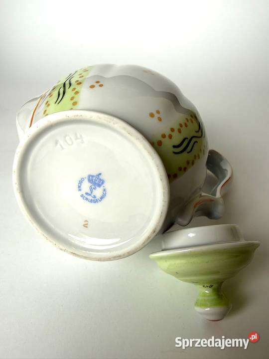 Porcelanowy dzbanek vintage Oscar Schlegelmilch Kraków