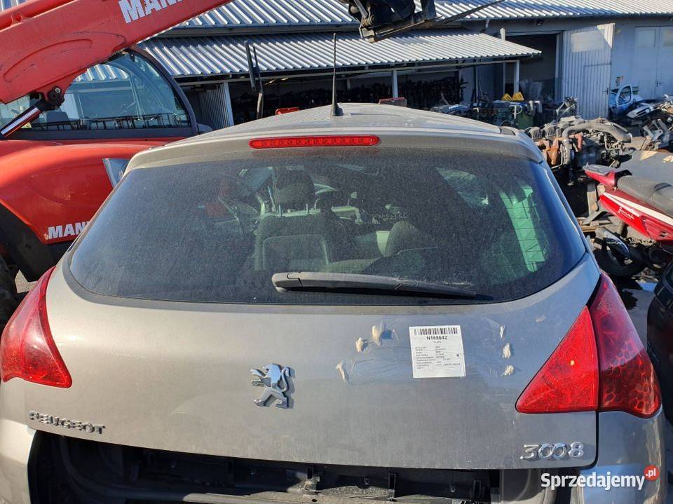 KLAPA PEUGEOT 3008 EVG Lipno sprzedam