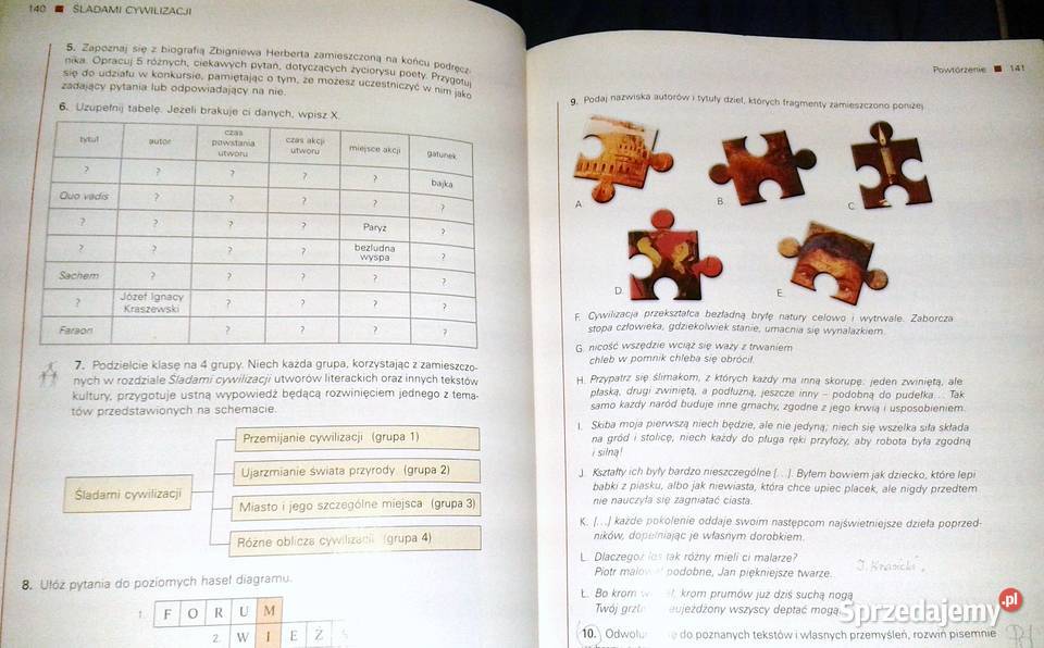 Między nami 1 Język polski Podręcznik Agnieszka lubelskie