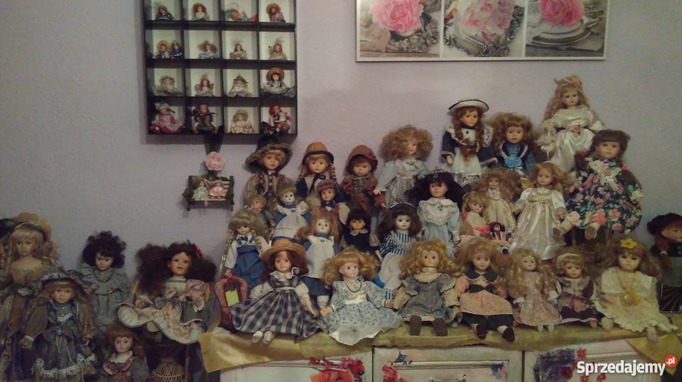 Przepiękna kolekcja porcelanowych lalek Jawor