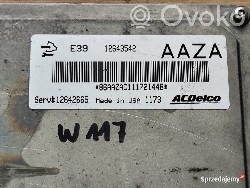 Opel Insignia A 20 TURBO STEROWNIK KOMPUTER osobowe