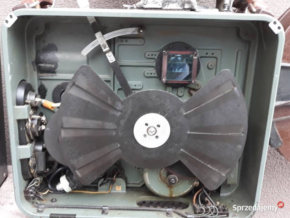 Stary projektor Zeiss TK35 kino objazdowe Tczew