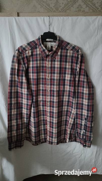 Koszula męska w kratkę bawełna Radom