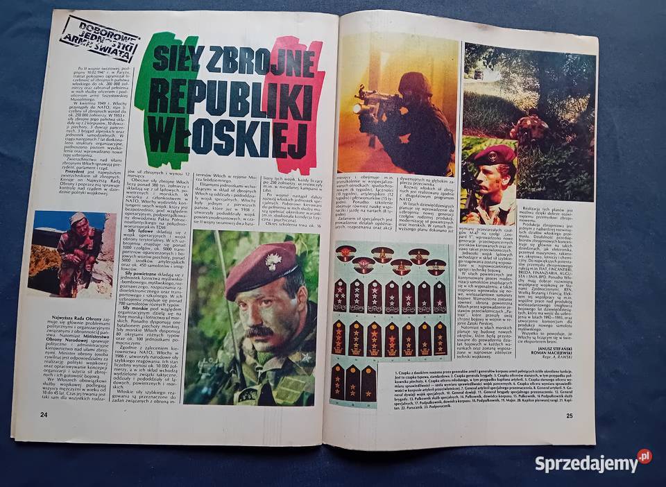 Tygodnik Żołnierz Polski 4950 815 grudnia 1991 r Antykwariat Koźminek sprzedam