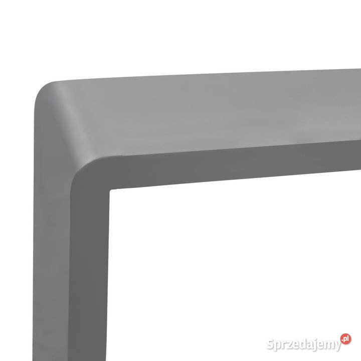 Półki ścienne kostki 3 szare MDF WM323954 Półki Warszawa