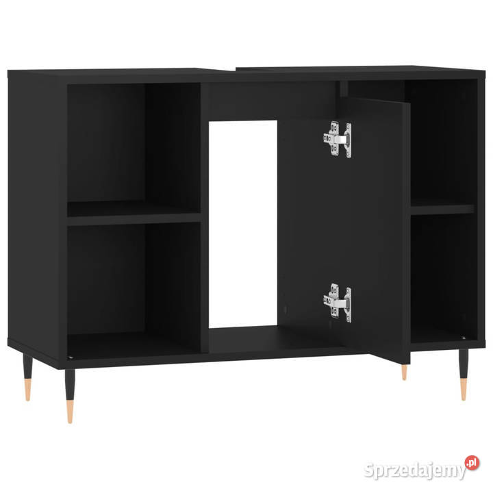 Szafka łazienkowa czarna 80x33x60 materiał Warszawa sprzedam