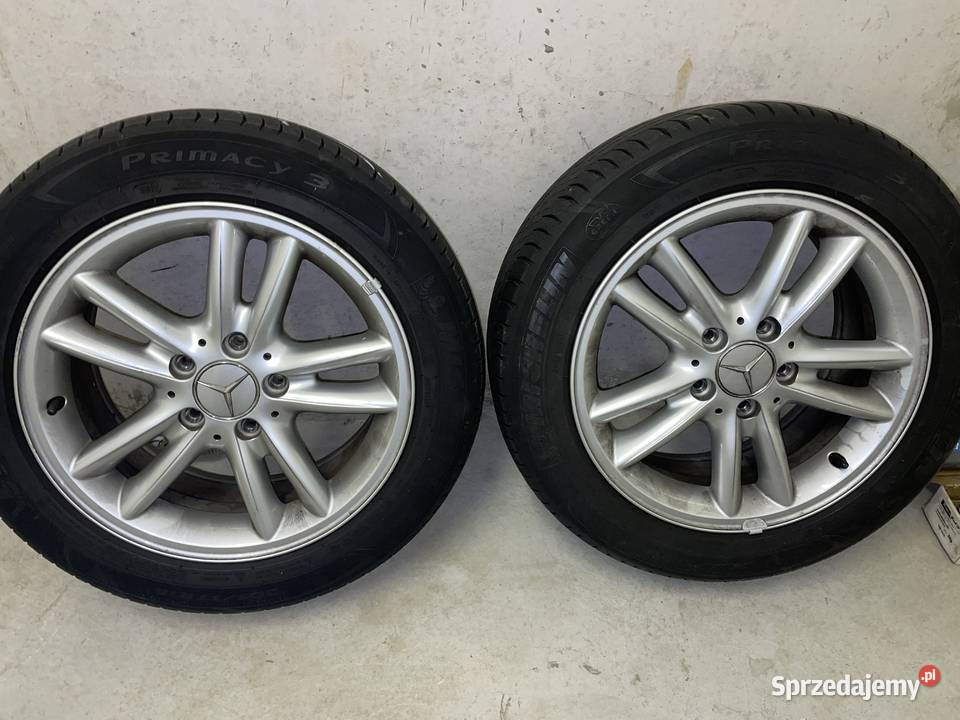 4 x Alu felgi i opony do MB 7x16 H2 ET 37 Słupsk