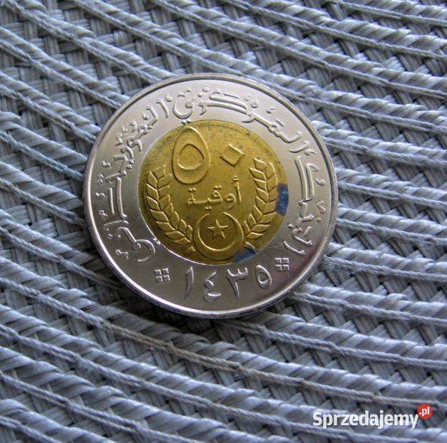 Mauretania 50 Ouguiya 2014r wielkopolskie Kalisz