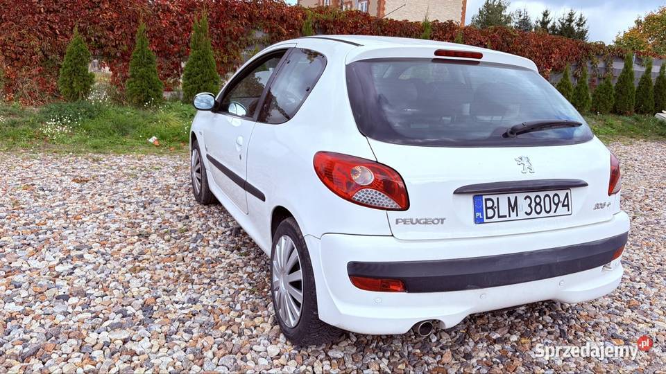 Peugeot 206 12 benzynaLPG 2012 1124cm3 Ełk