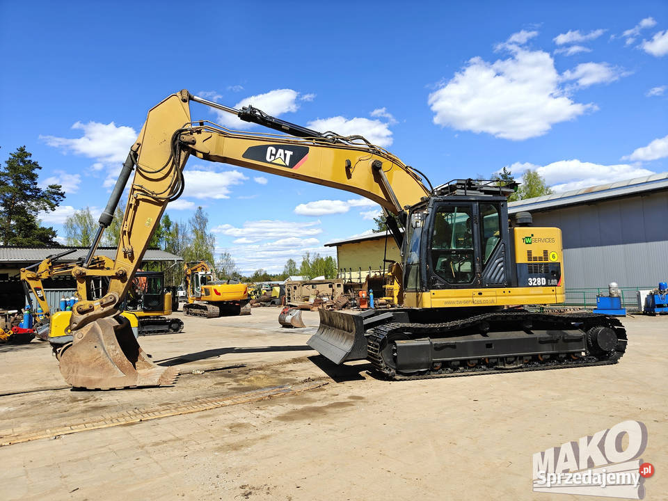 Caterpillar 328D LCR Lemiesz Podwozie remoncie Kabina
