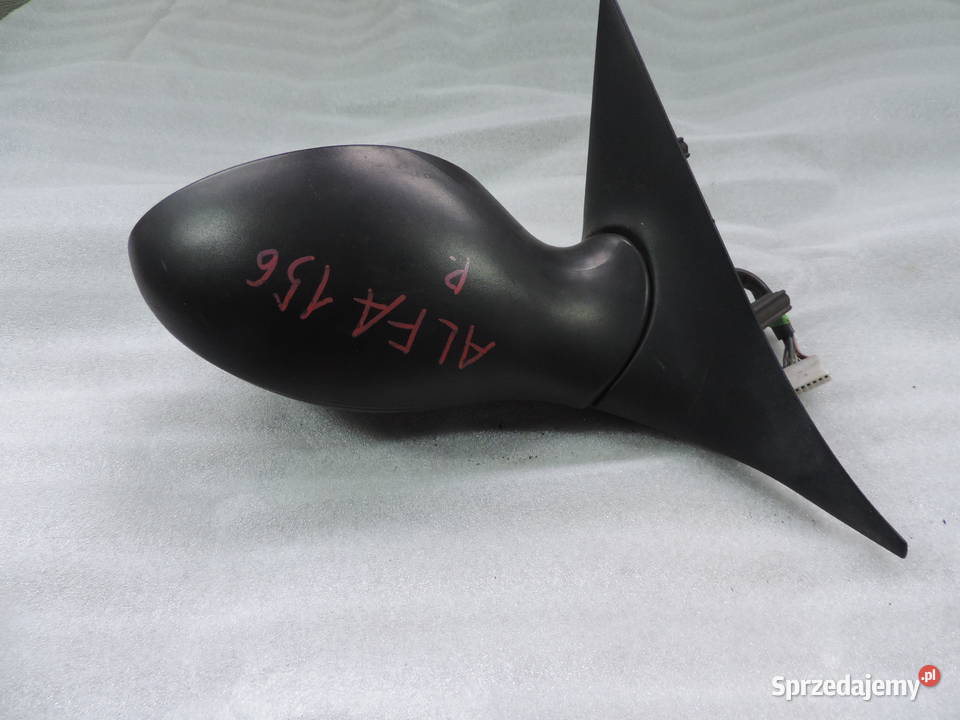 Alfa Romeo 156 Lusterko prawe czarne Motoryzacja Nowy Sącz