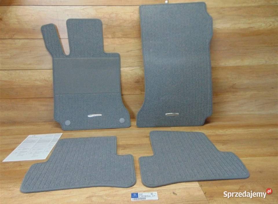 Dywaniki Oryginalne Mercedes W204 S204 szare Motoryzacja Bolewice sprzedam