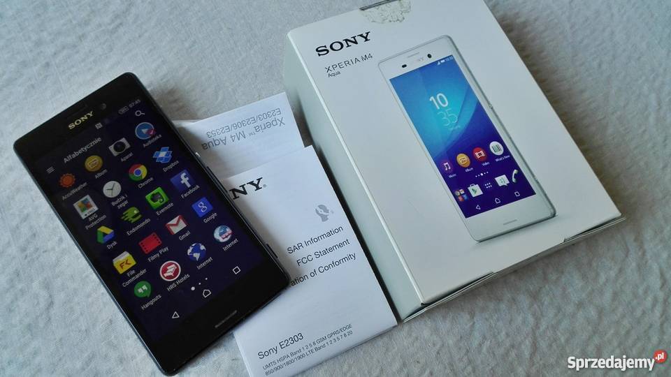 Telefon Sony Xperia M4 Aqua Black ZADBANY Sosnowiec