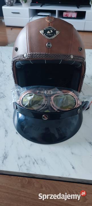 Kask cafe racer Harley chopper vintage Kaski mazowieckie Kołbiel