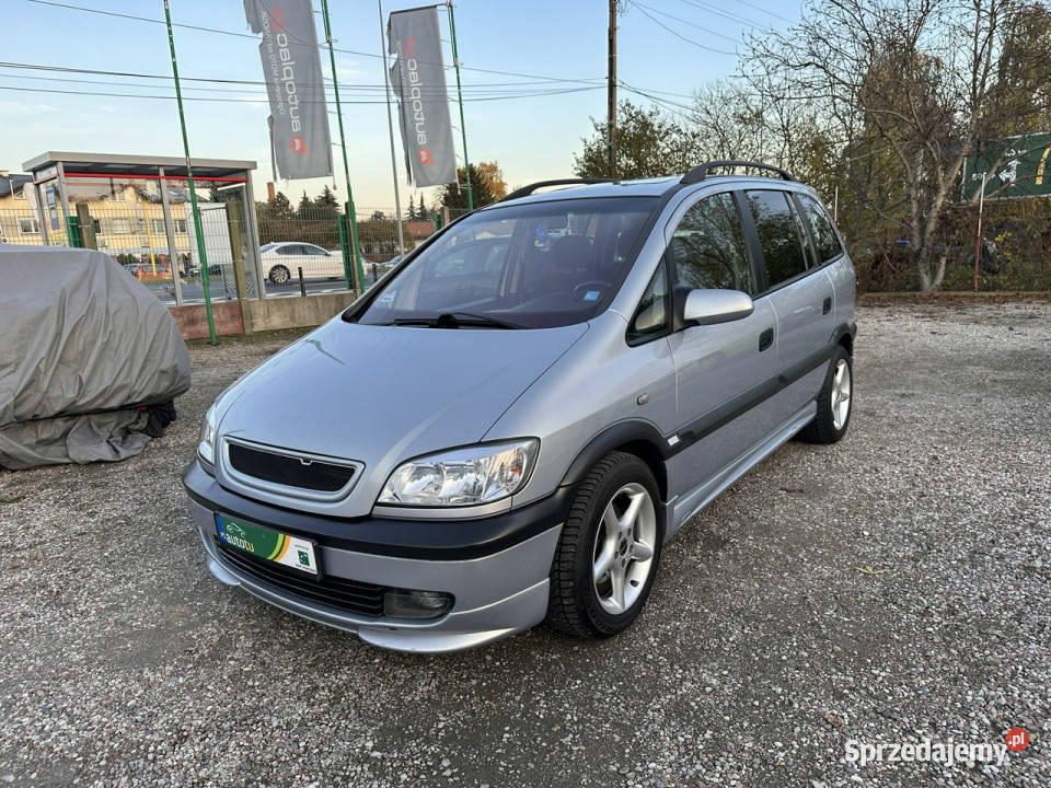 Opel Zafira Klima7 miejscHAK2x szary Warszawa sprzedam