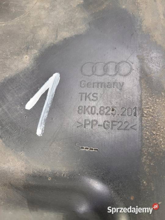 OSŁONA PŁYTA PODWOZIA LEWA AUDI A4 B8 8K0825201E Przystajń