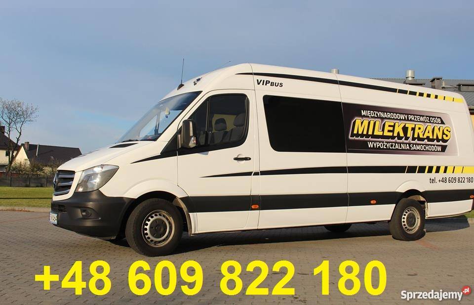 CODZIENNIE PRZEWÓZ OSÓB POLSKA NIEMCY HOLANDIA