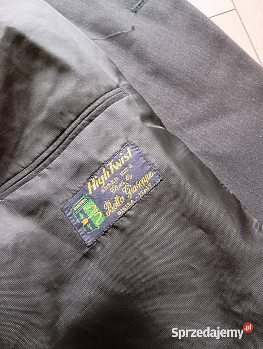 Garnitur męski włoski Poznań