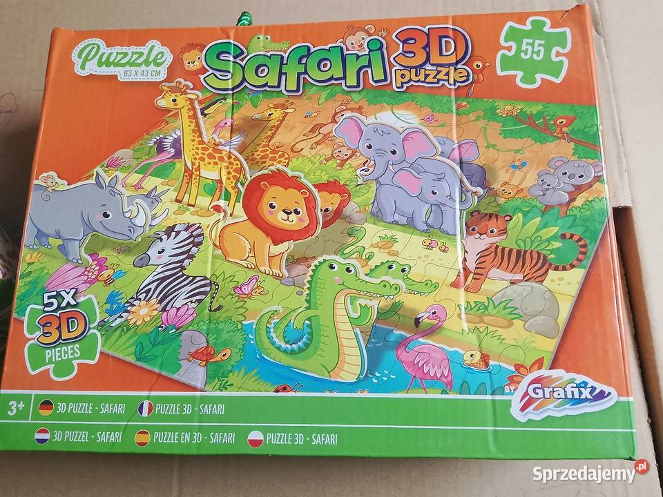Puzzle safari Biadki