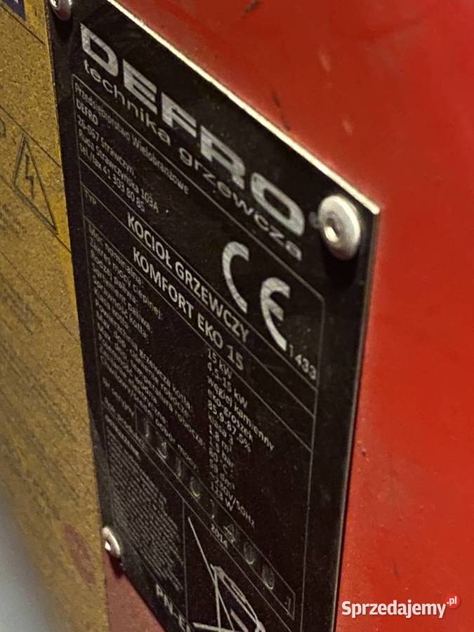 Piec na ekogroszek DEFRO 15kW Piece i kominki Kielce