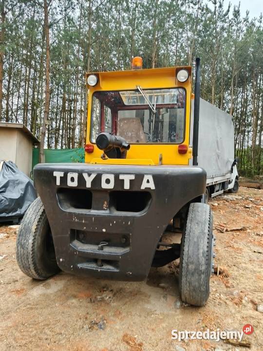 wózek widłowy Toyota FD80 o udźwigu 8 ton sprzedam