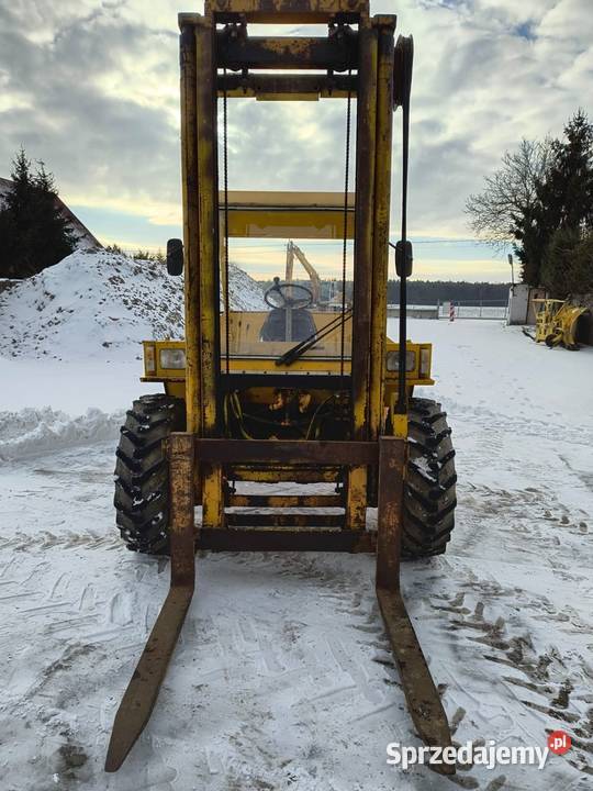 Wózek widłowy widlak 4x4 kabina Wózki widłowe