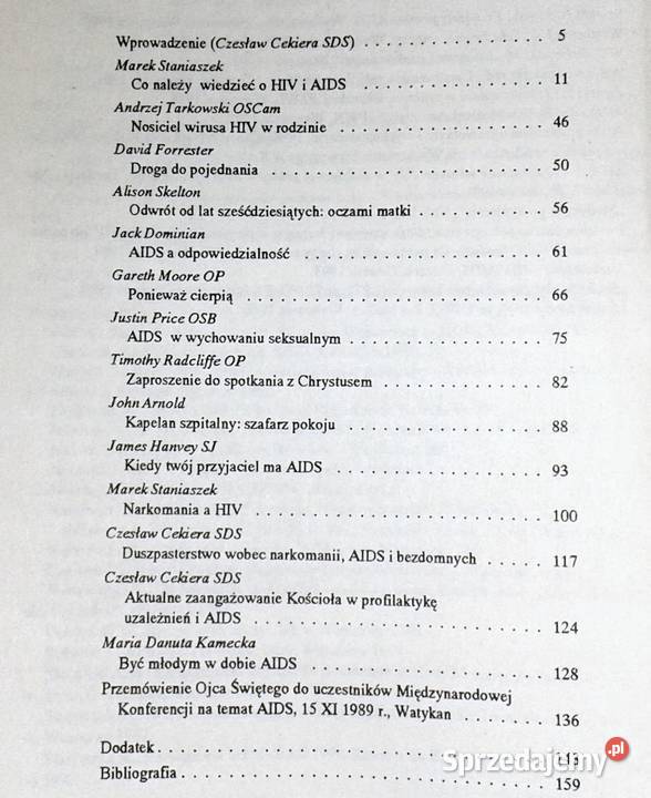 Człowiek a AIDS John Arnold J Dominiak C Chełm