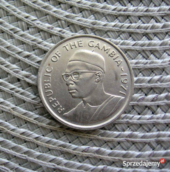 Gambia 25 Batuts 1971r ładna wielkopolskie Kalisz sprzedam
