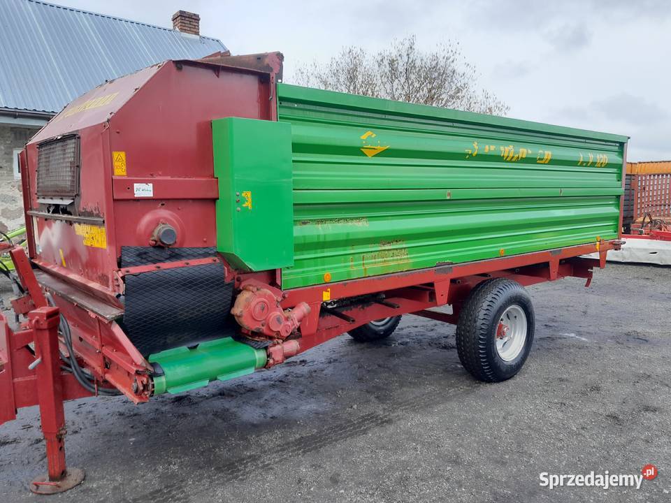 Przyczepa Strautmann FVW 120 uszkodzony sprzedam