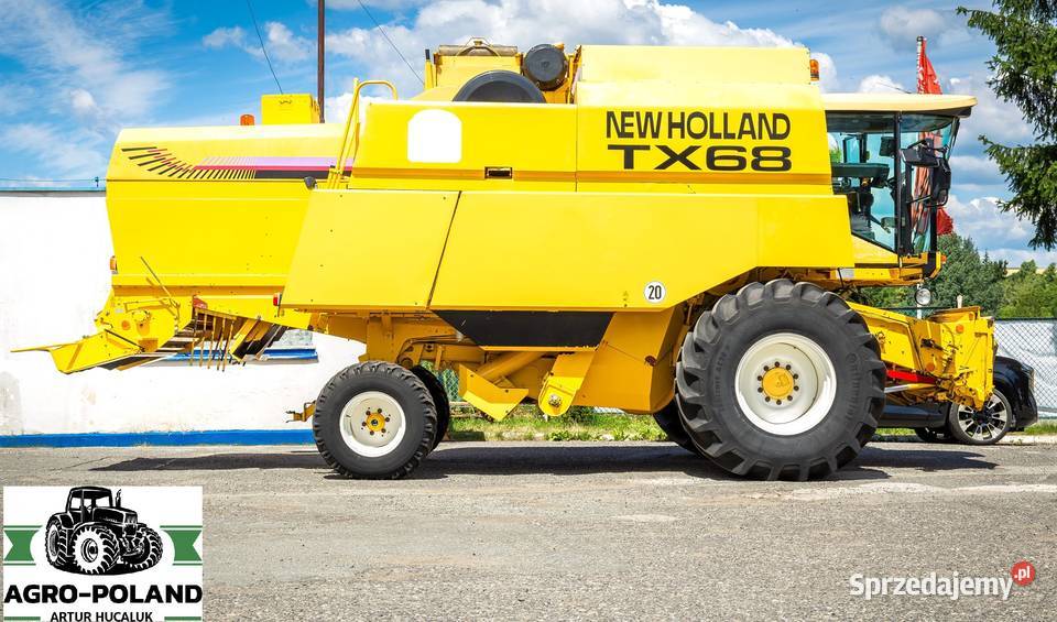 Kombajn zbożowy HOLLAND TX 68 PLUS 2002 61 M Kudowa-Zdrój