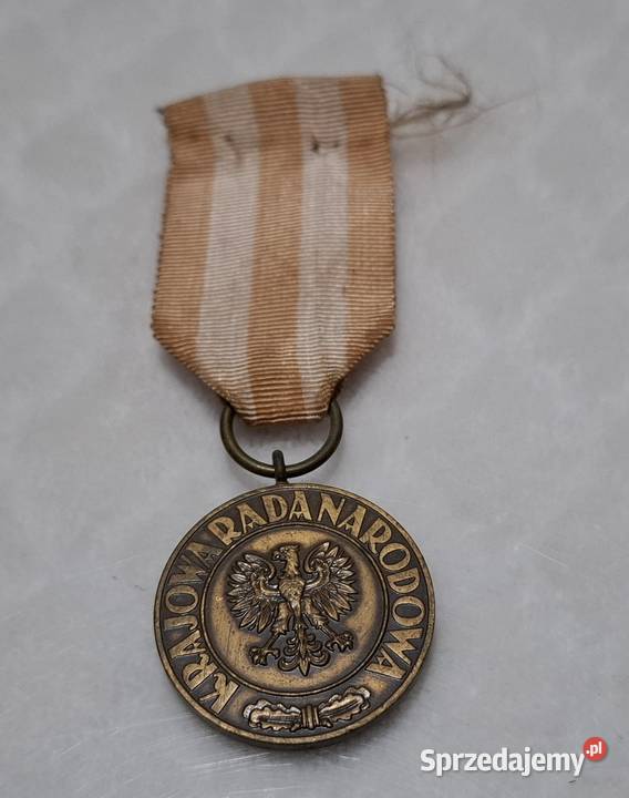 Medal Krajowa Rada Narodowa RP Zwycięstwo i śląskie Czeladź