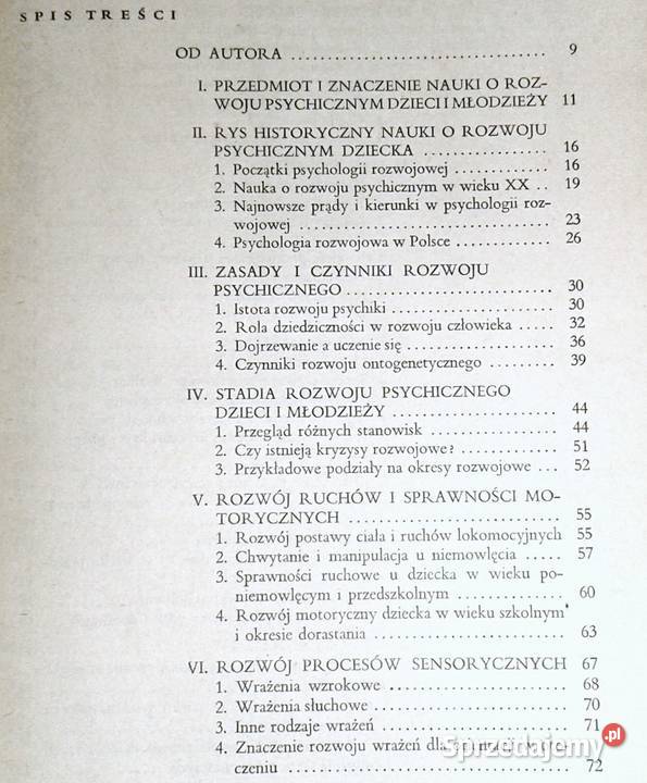 Rozwój psychiczny dzieci Maria Przetacznikowa Rok wydania 1967 Chełm