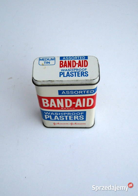 Blaszane pudełko Assorted band aid washproof Kraków sprzedam