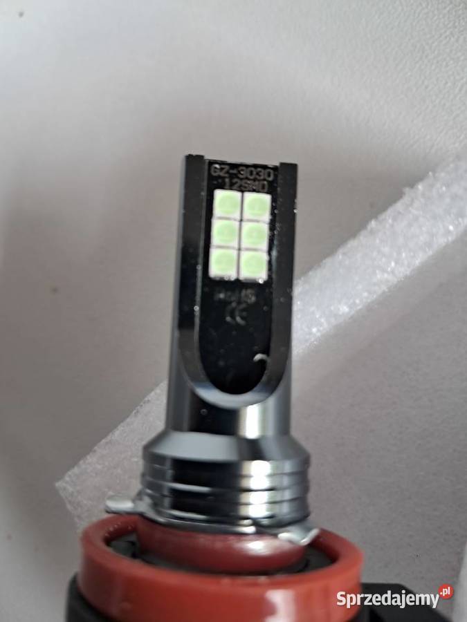 2 nowe żarówki samochodowe LED H8H11 12 diod led osobowe Sandomierz sprzedam