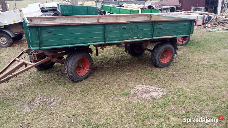 Dwie Przyczepy do ciągnika Charciabałda